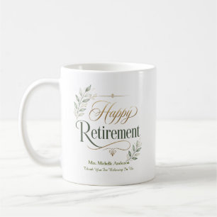 Danke, dass Sie an uns geglaubt haben Personalisie Kaffeetasse