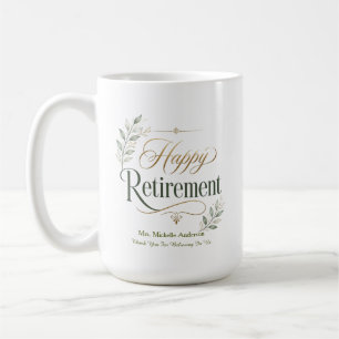 Danke, dass Sie an uns geglaubt haben Personalisie Kaffeetasse
