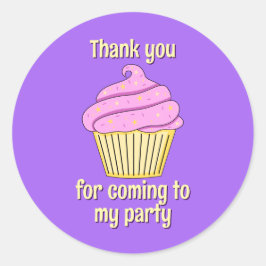 Danke, dass Sie Aufkleber für Party-Taschen haben