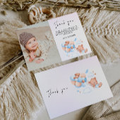 Danke, dass Sie Card Teddy Bear Einladung