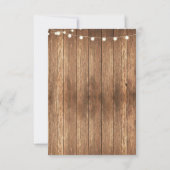 Danke, dass Sie Card Verlobung Wedding Pumpkin Cha Einladung (Rückseite)