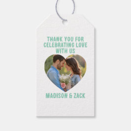 Danke, dass Sie das FOTO Liebe feiern Geschenkanhänger