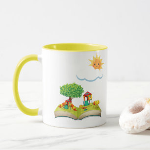 Danke, dass Sie das Lernen lustig machen  Individu Tasse