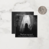 Danke, dass Sie die Karte in das Licht bekommen -  (Vorderseite/Rückseite Beispiel)