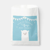 Danke, dass Sie die Niedliche Llama Momma Babydusc Geschenktütchen (Vorderseite)