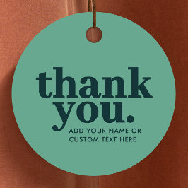 Danke, dass Sie die Tags geschenkt haben | Moderne Geschenkanhänger