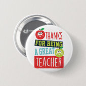 Danke, dass Sie ein Button für das großartige Lehr (Vorne & Hinten)