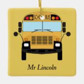 Danke, dass Sie ein großer Teacher Award geworden Keramikornament (Vorderseite)