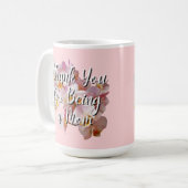 Danke, dass Sie eine Mama Tasse - Die Golden Girls (Vorderseite Links)