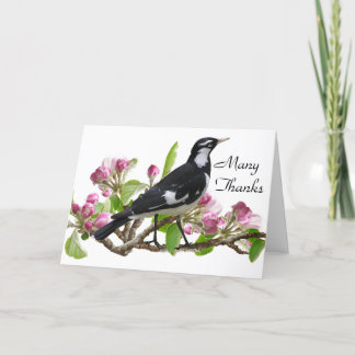 Danke, dass Sie geklappte Grußkarte haben Karte