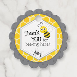 Danke, dass Sie hier sind - Hummel Bee Geschenkanhänger