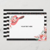 Danke, dass Sie Karte Derby Brautparty Tragen Sie (Vorne/Hinten)