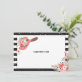 Danke, dass Sie Karte Derby Brautparty Tragen Sie (Stehend Vorderseite)