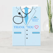 Danke, dass Sie Krankenpfleger ausgezeichnet haben Karte (Vorderseite)