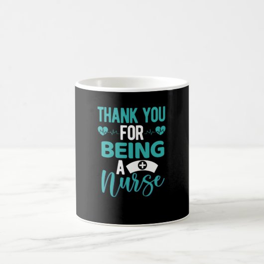 Danke, dass Sie Krankenschwester- Krankenschwester Kaffeetasse (Mittel)