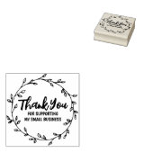 Danke, dass Sie mein kleines Unternehmen unterstüt Gummistempel (Stempel)