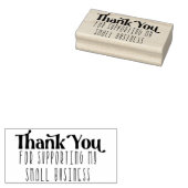Danke, dass Sie mein kleines Unternehmen unterstüt Gummistempel (Stempel)
