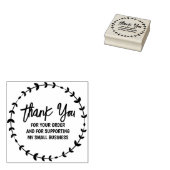 Danke, dass Sie mein kleines Unternehmen unterstüt Gummistempel (Stempel)