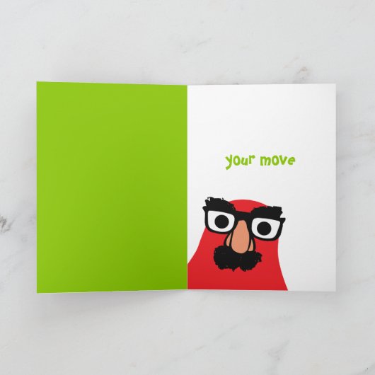 Danke, dass Sie mir danken... Dankeskarte (Innenseite)