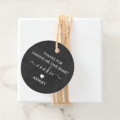 Danke, dass Sie mir ein Smart Cookie Chalkboard ge Geschenkanhänger (Beispiel)