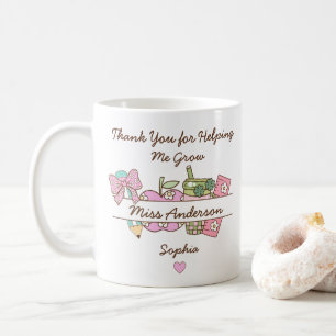 Danke, dass Sie mir geholfen haben, Lehrer Dankbar Kaffeetasse