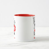 Danke, dass Sie mir helfen konnten, den Lehrer zu  Tasse (Zentrum)