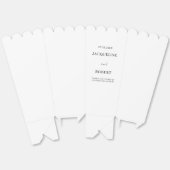 Danke, dass Sie mit dem Gastgeschenk eine moderne Geschenkschachtel (Ungeklappt)