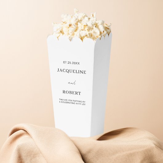 Danke, dass Sie mit dem Gastgeschenk eine moderne Geschenkschachtel