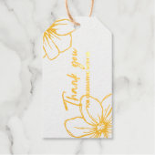 Danke, dass Sie mit uns feiern Geschenkanhänger (Vorderseite)