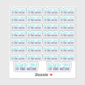 Danke, dass Sie Phantastisch sind - Vinyl Sticker (Blatt)