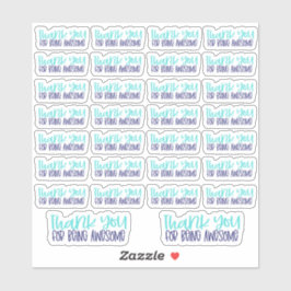 Danke, dass Sie Phantastisch sind - Vinyl Sticker