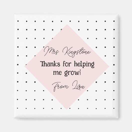 Danke, dass Sie uns geholfen haben, den modernen S Magnet (Vorne)