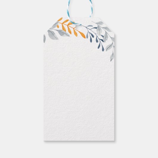 Danke, dass Sie unser kleines Pumpkin-Skript gespi Geschenkanhänger (Rückseite)