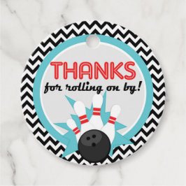 Danke, dass Sie von Bowling Fevor Tags weitergefüh Geschenkanhänger