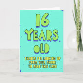 Danke, dass Sie von Ihrem Telefon nachsehen, um di Karte (Vorderseite)