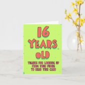 Danke, dass Sie von Ihrem Telefon nachsehen, um di Karte (Gelbe Blume)