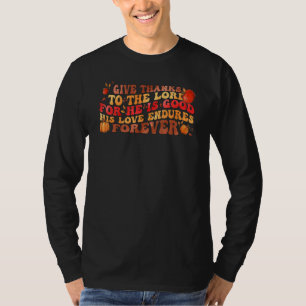 Danke dem Herrn, denn er ist gut Retro Jesus T-Shirt