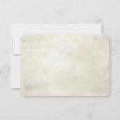 Danke der Sonnenblume. Hochzeitsnote zur rustikale Mitteilungskarte (Rückseite)