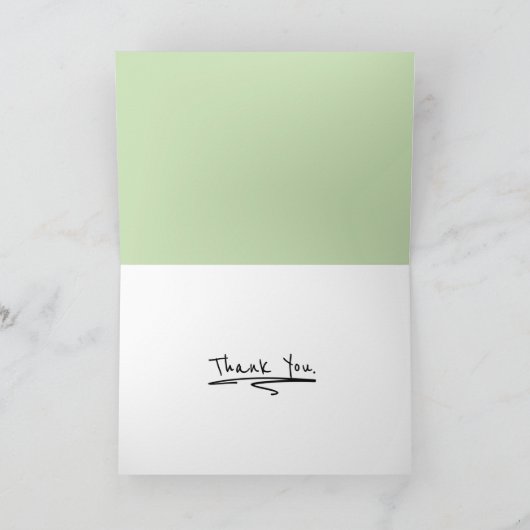 Danke Design Karte (Innenseite)