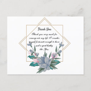 Danke Design Postkarte