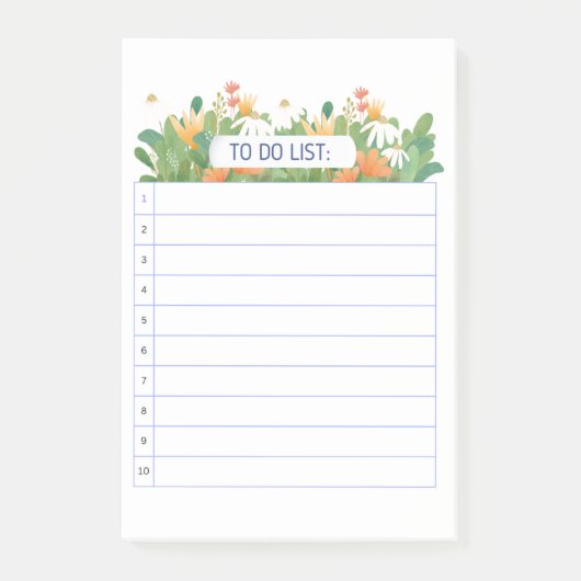 DANKE, DIE LISTE POST-IT KLEBEZETTEL (Vorderseite)