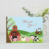 Danke, die Tierhalter-Karte Dankeskarte (Stehend Vorderseite)