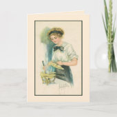 Danke: Dinner Hostess Dankeskarte (Vorderseite)