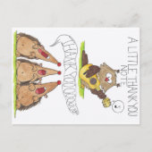 DANKE DIR Postcard von Nicole Janes Postkarte (Vorderseite)