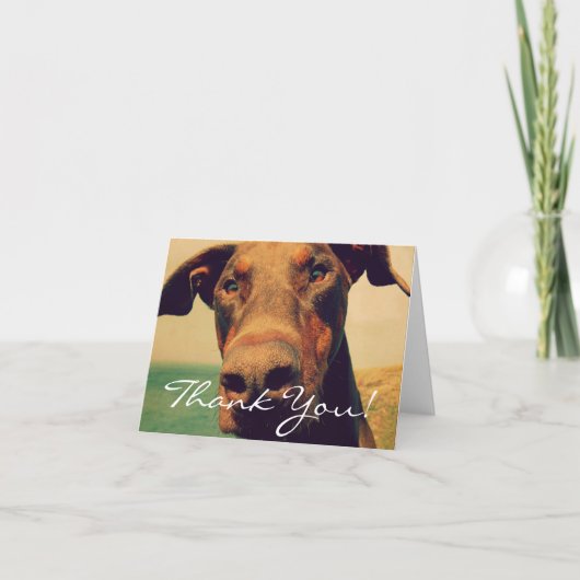Danke Dobermann (Vorderseite)