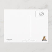 Danke Doktor Bear Postcard Postkarte (Rückseite)