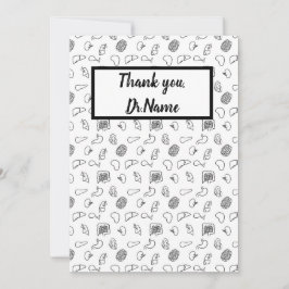 Danke, Doktor Dankeskarte
