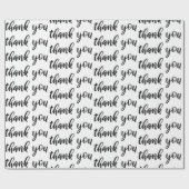 Danke druckte kundenspezifisches einzigartiges geschenkpapier (Flach)