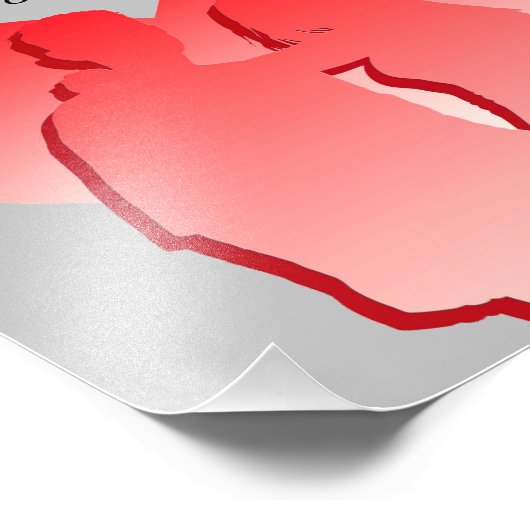 Danke, du zu sein fotodruck (Ecke)