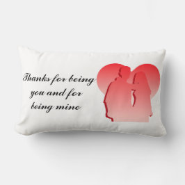 Danke, du zu sein lendenkissen